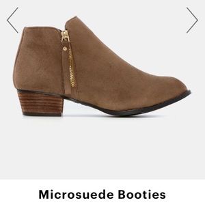 Microsuede ankle Boots